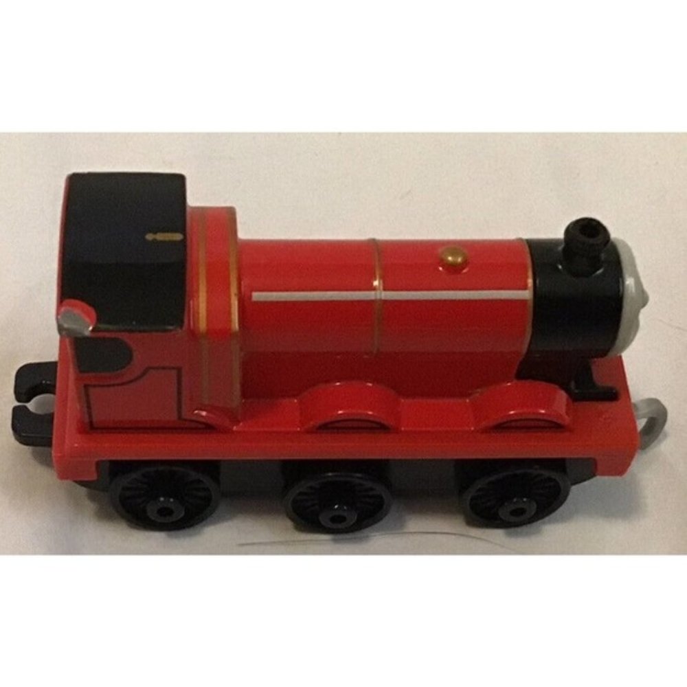 Thomas the Train Tank Engine James Diecast Plastic Tender Pull Along Red